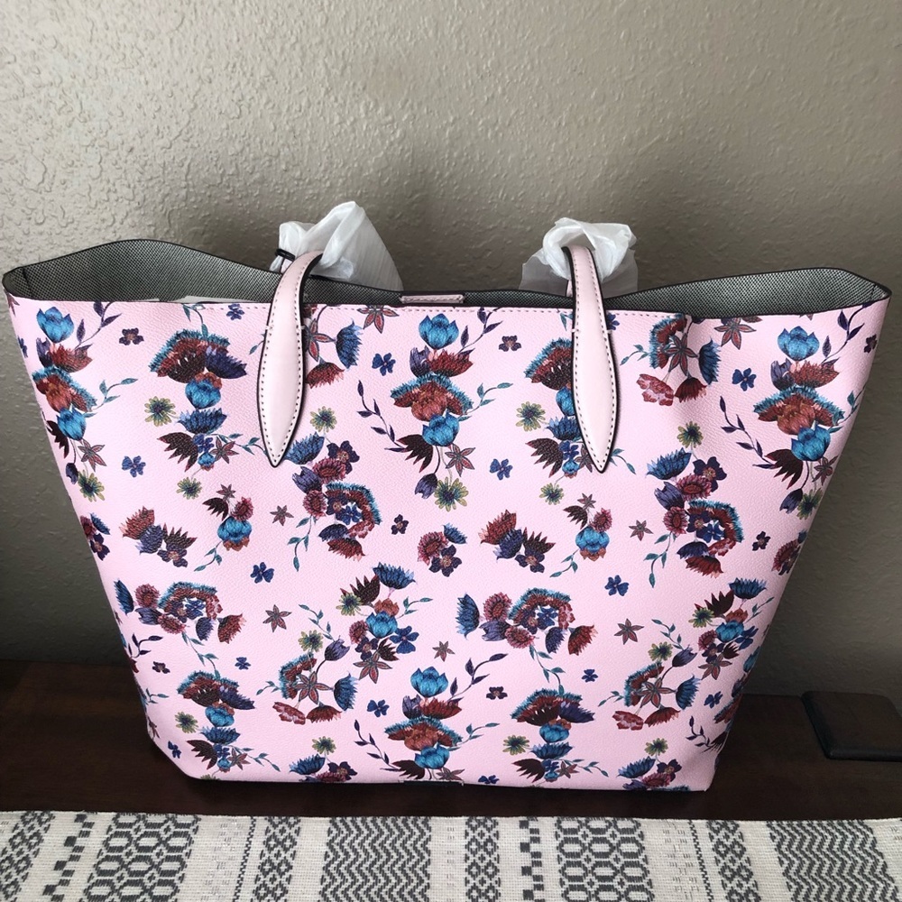 Rebecca Minkoff  tote bag in floral-print coated canvas - Picture 2 of 5
